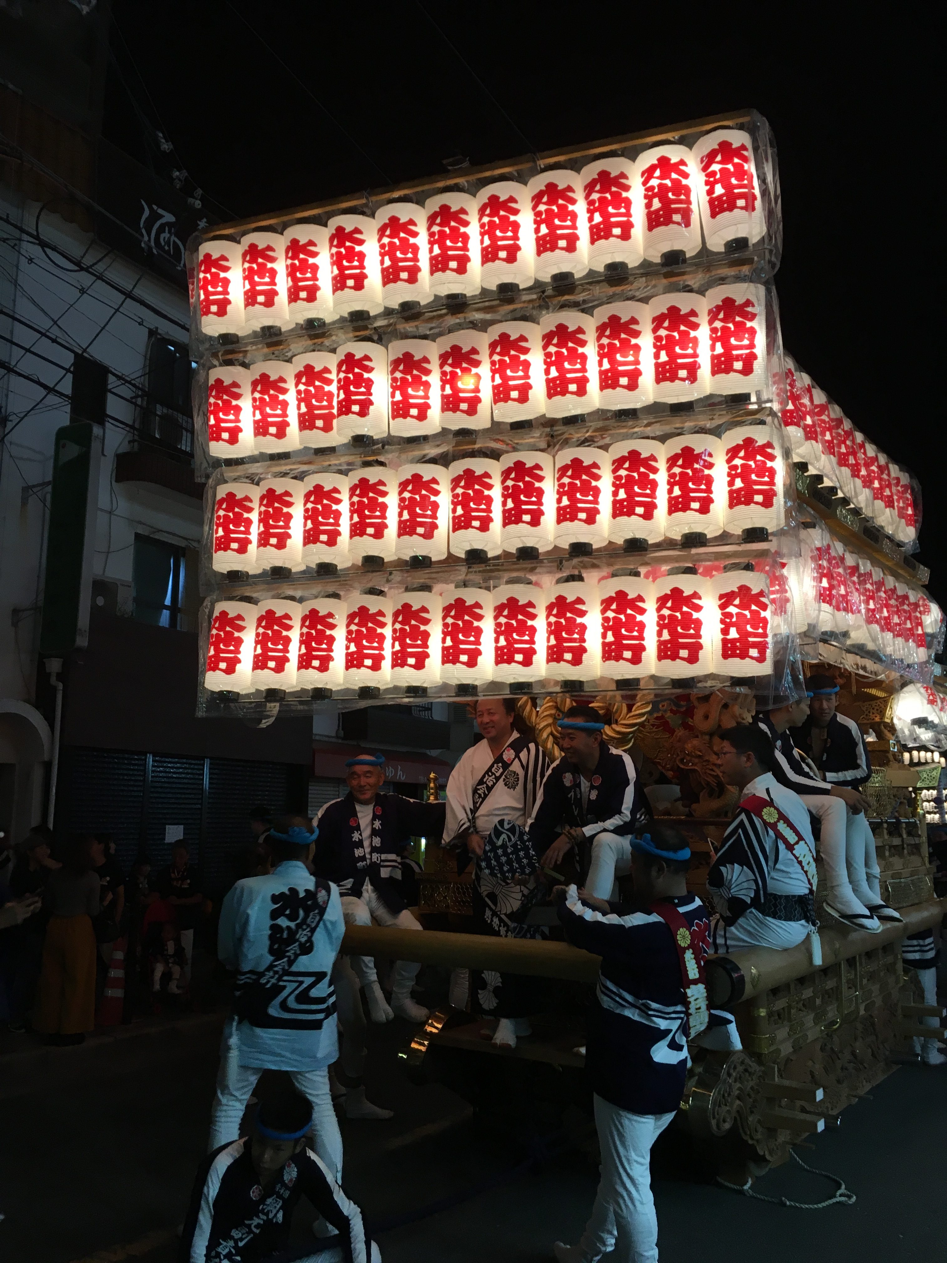 Osaka danjiri festivals in Fukai city
