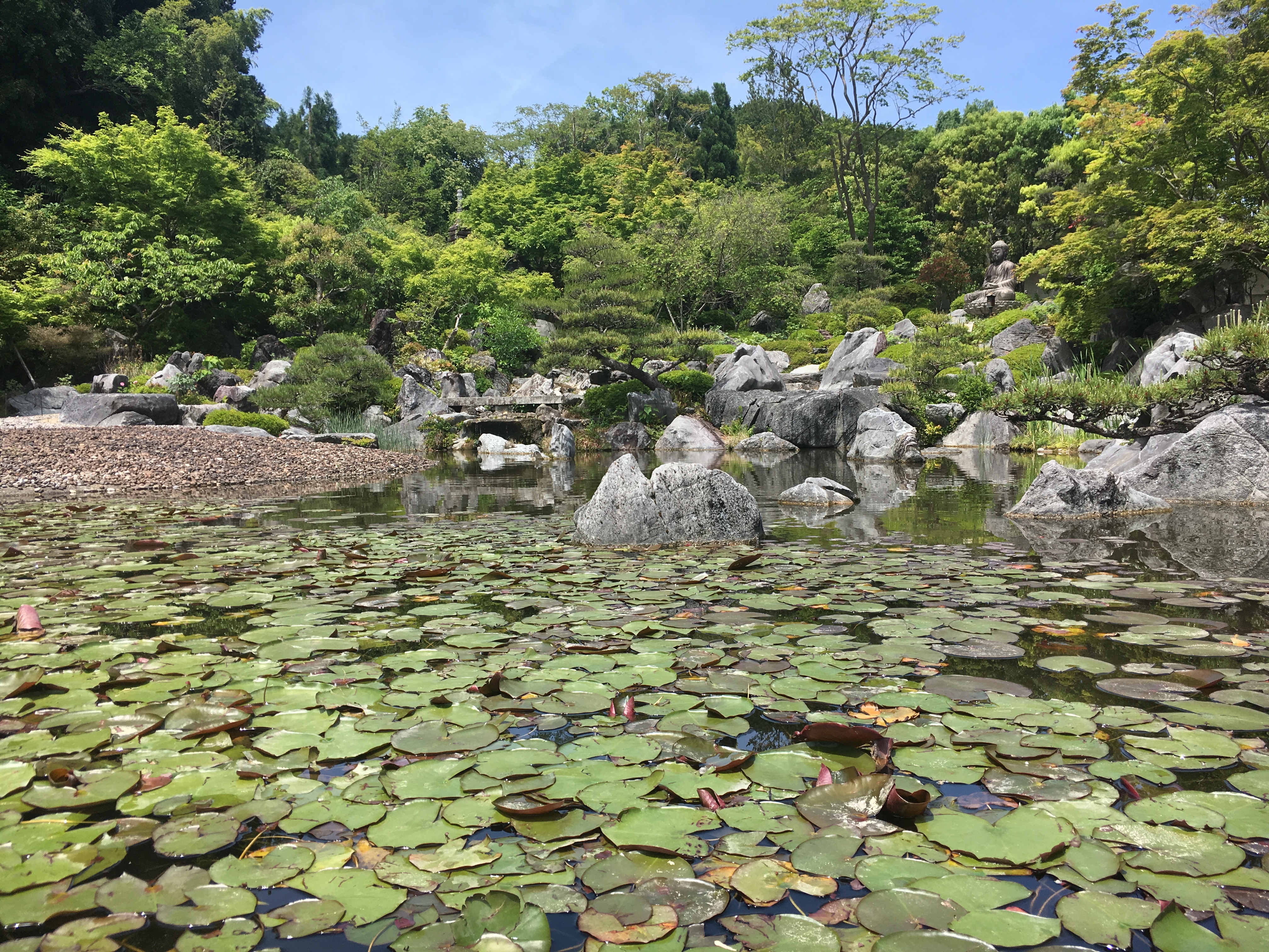 Jodo Garden at Taima-dera's Okuno-in