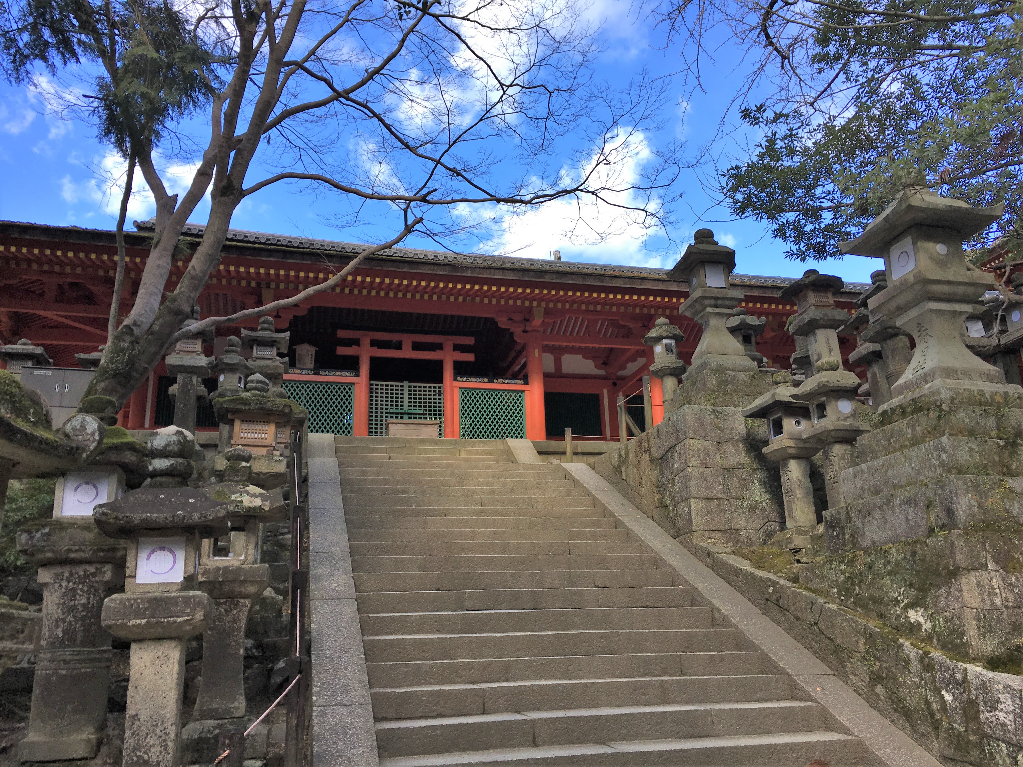 Enomoto Shrine on kasuga taisha shrine grounds 