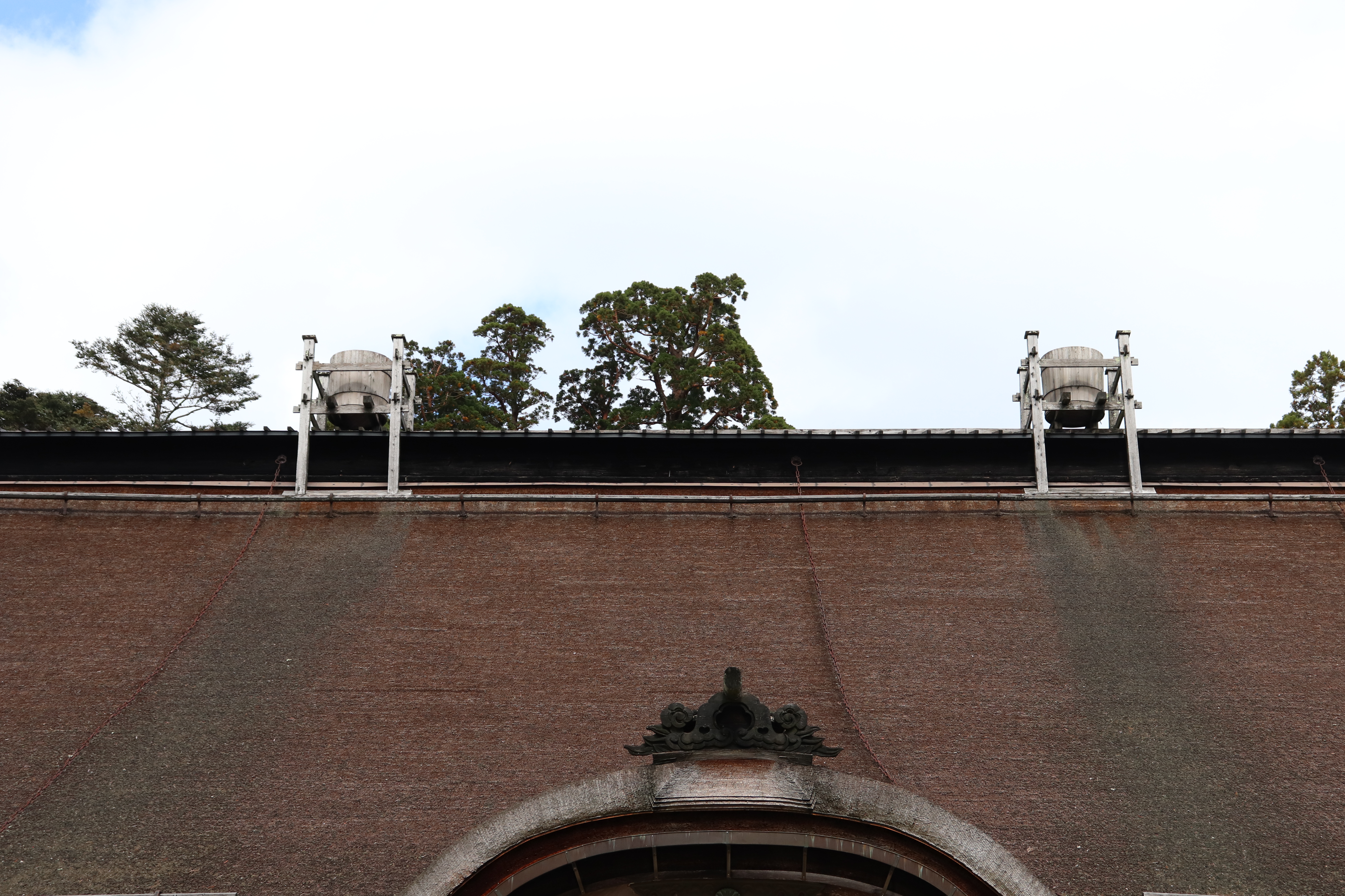 roof of kongobu-ji