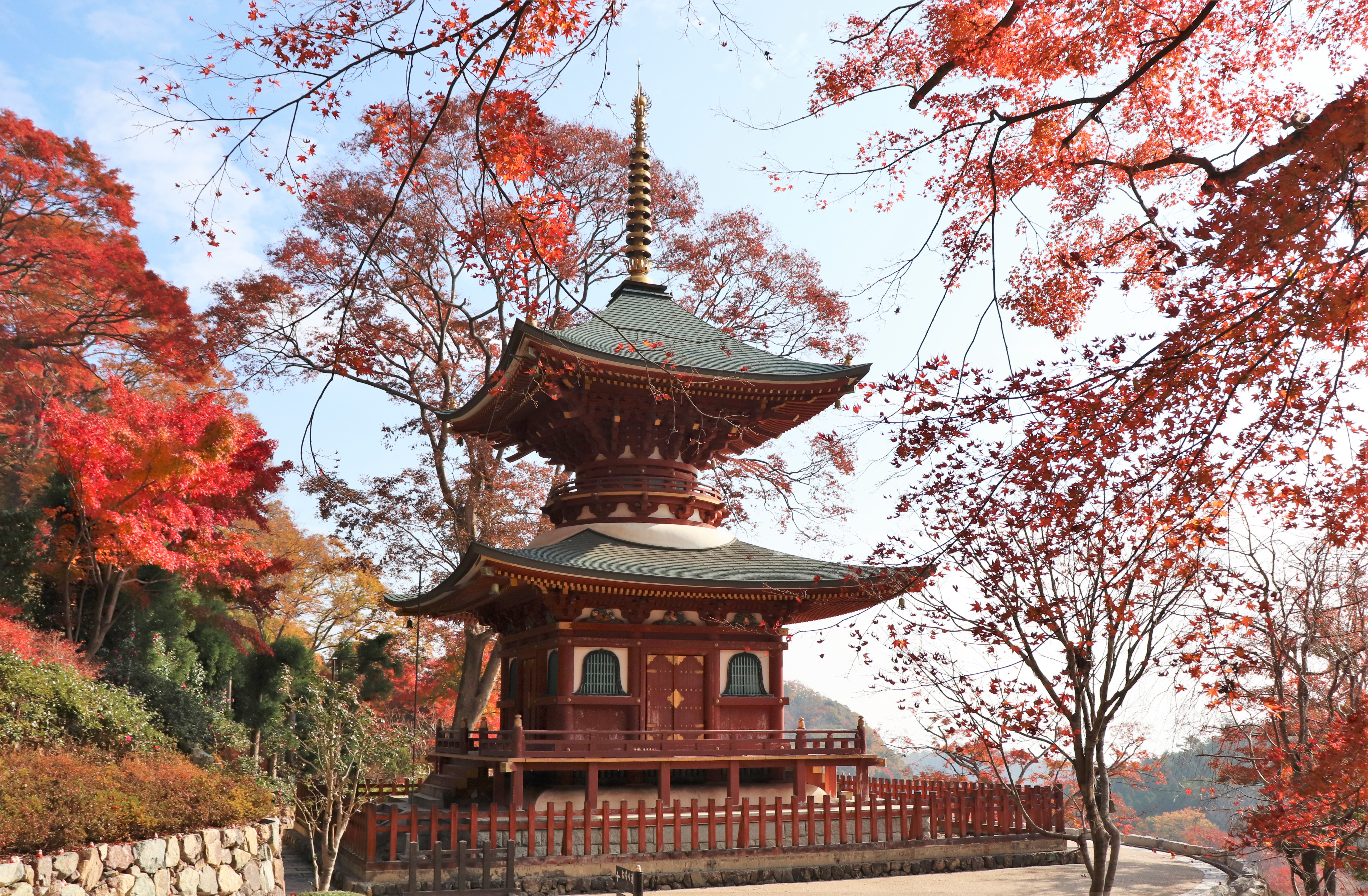 勝尾寺の多宝塔