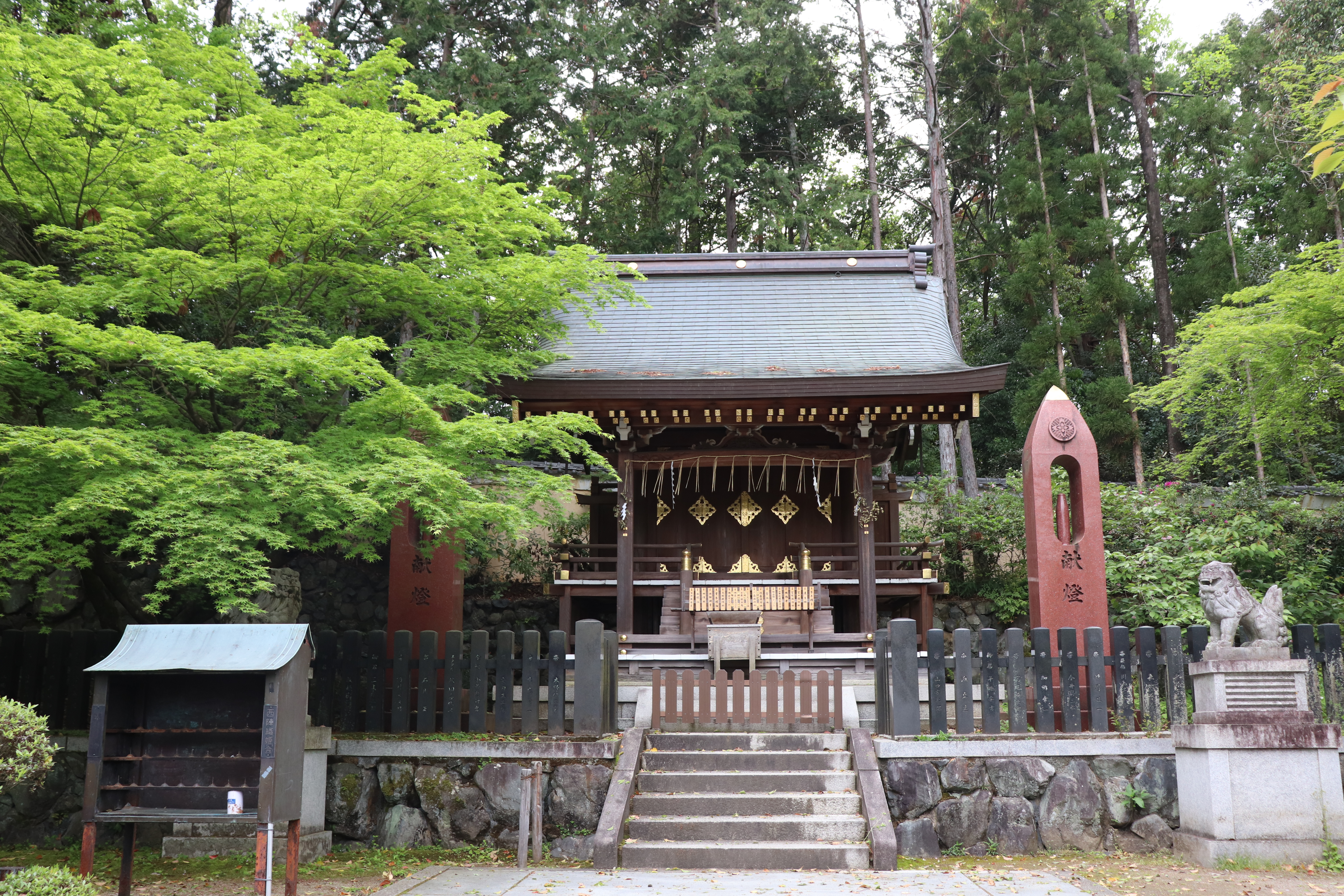 Hataori shrine in Imamiya Shrine in Kyoto