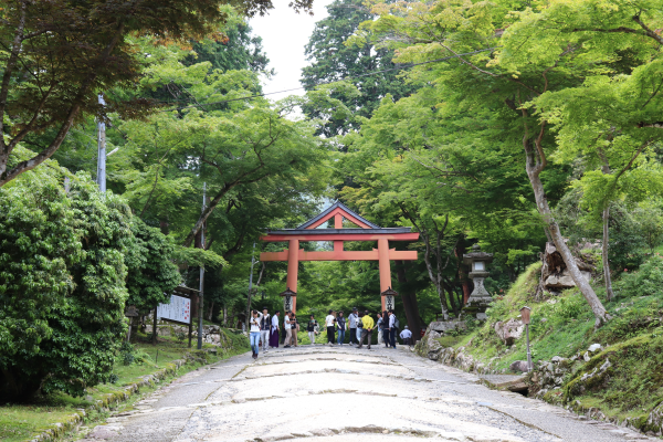 Entrance of Hiyoshi Shrine 