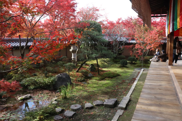 Eikando temple garden, Kyoto, Japan.