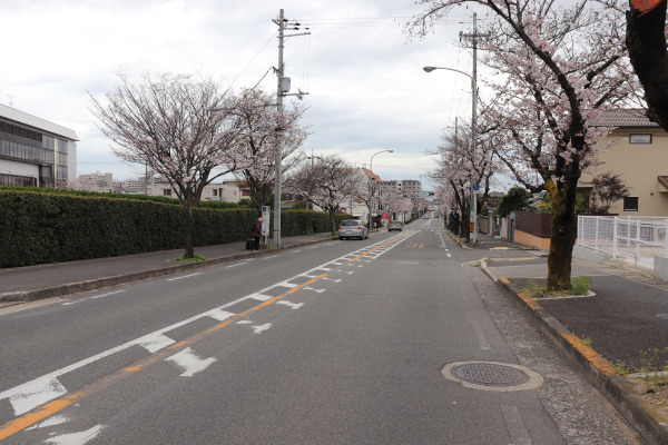 The Kii-ji Trail going through Sakai City in Osaka