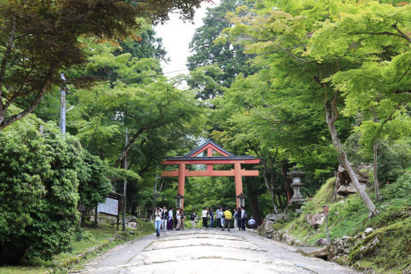 Sanno Torii of Hiyoshi Taisha Shrine in Shiga