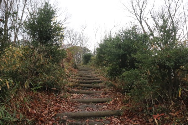 Stairs leading to Bokura no Hiroba in Nurakawa Park 