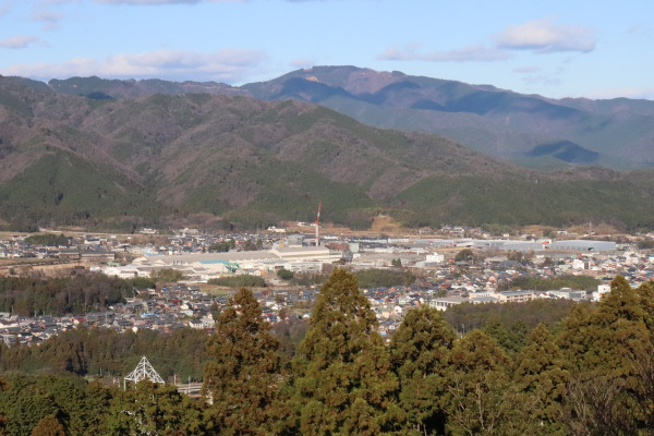 松尾山からの眺め
