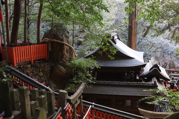 lesser shrines on Mount Inari