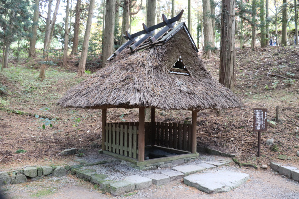 The sacred water "Konjosui" of Banshu Kiyomizu Temple