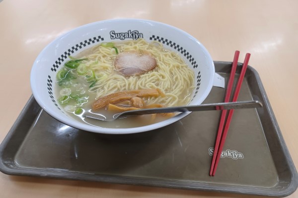 bowl of sugakiya ramen