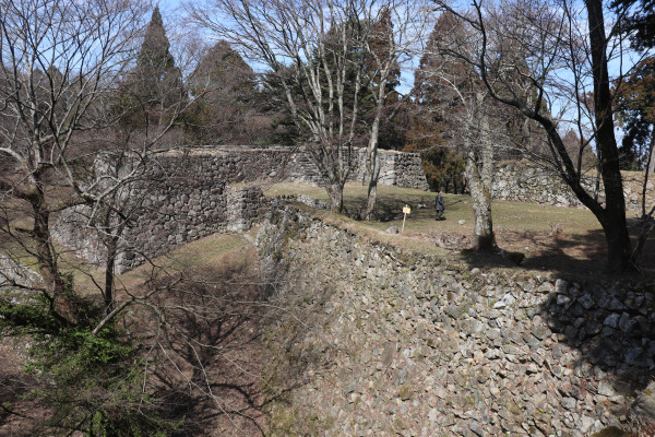 Castle ruins of Takatori Castle