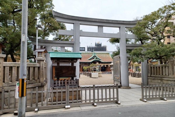Torii of Imamiya Ebisu Shrine