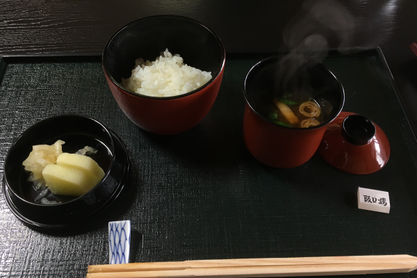 阪口楼の普茶料理