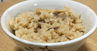 kayaku gohan, a traditional osaka food