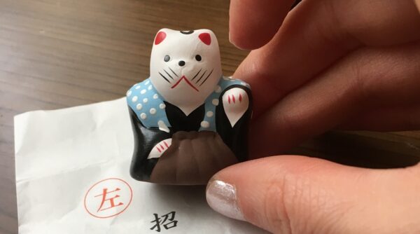 shofuku neko in Hattatsu Festival in Sumiyoshi