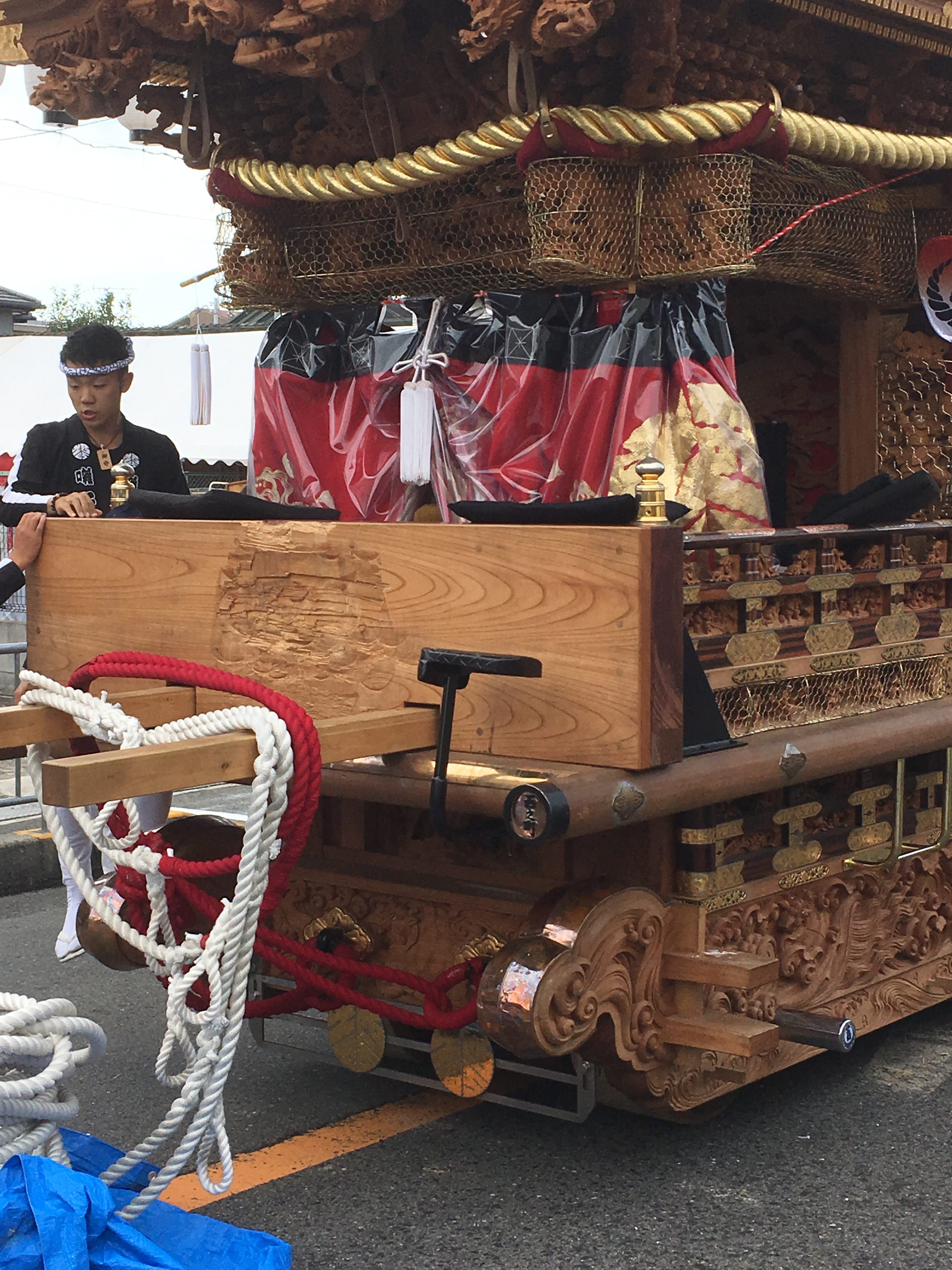 danjiri festivals in Izumiotsu