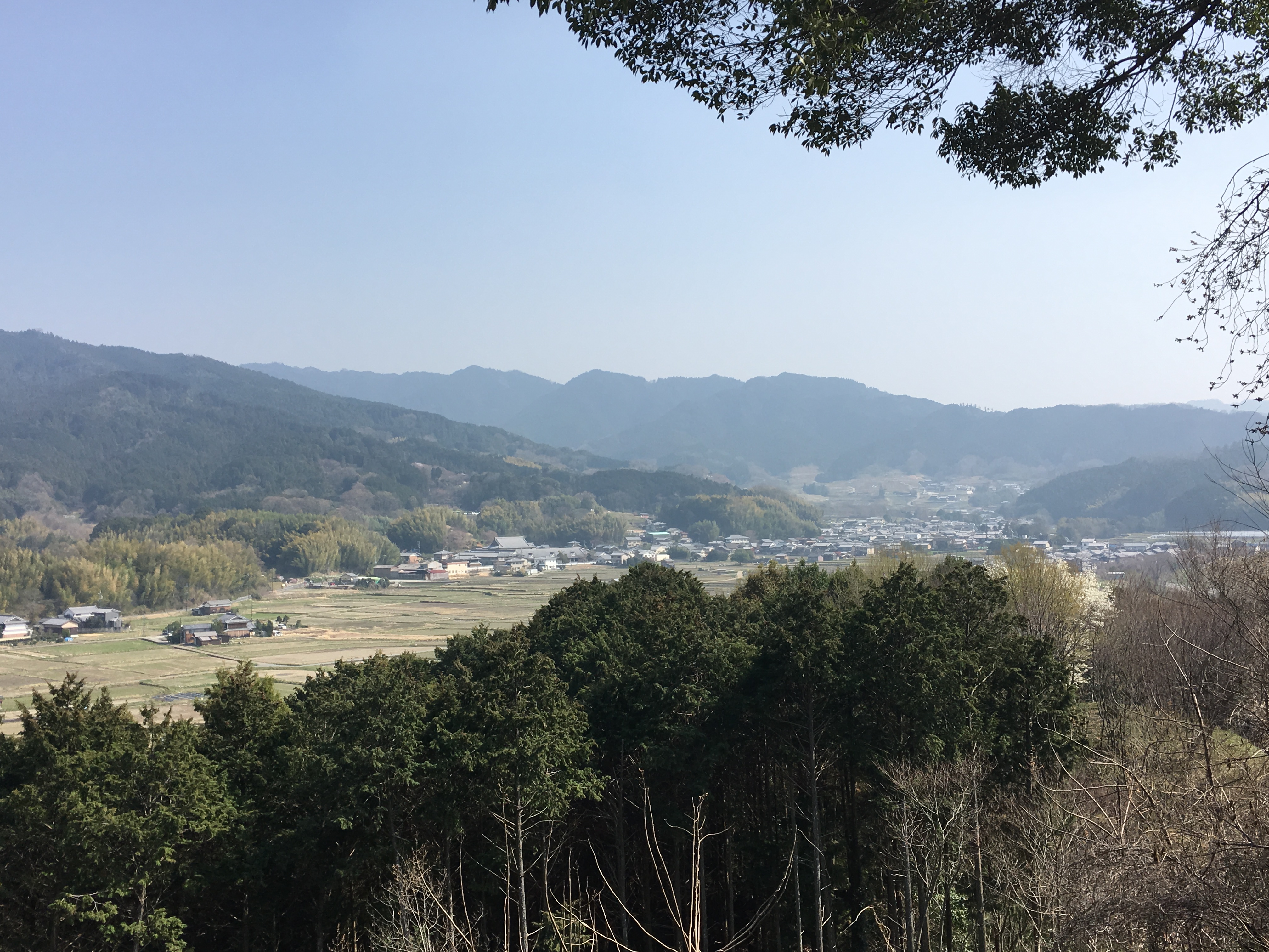 View of Asuka Village from Amagashi no Oka 