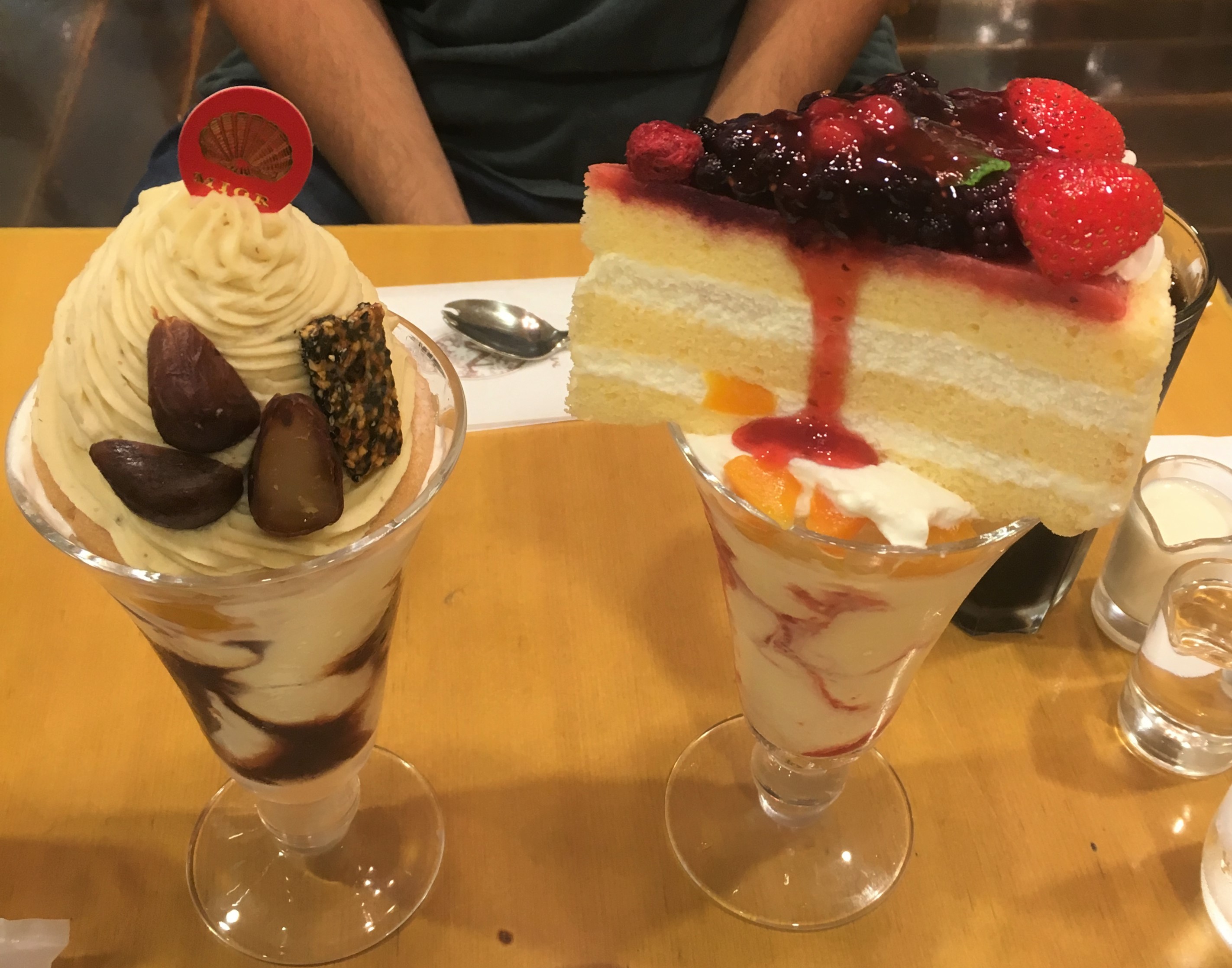 Chocolate + Vanilla Cake Parfait - Feasting on Fruit