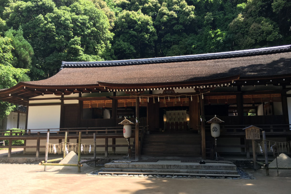 Haiden of Ujigami Shrine 