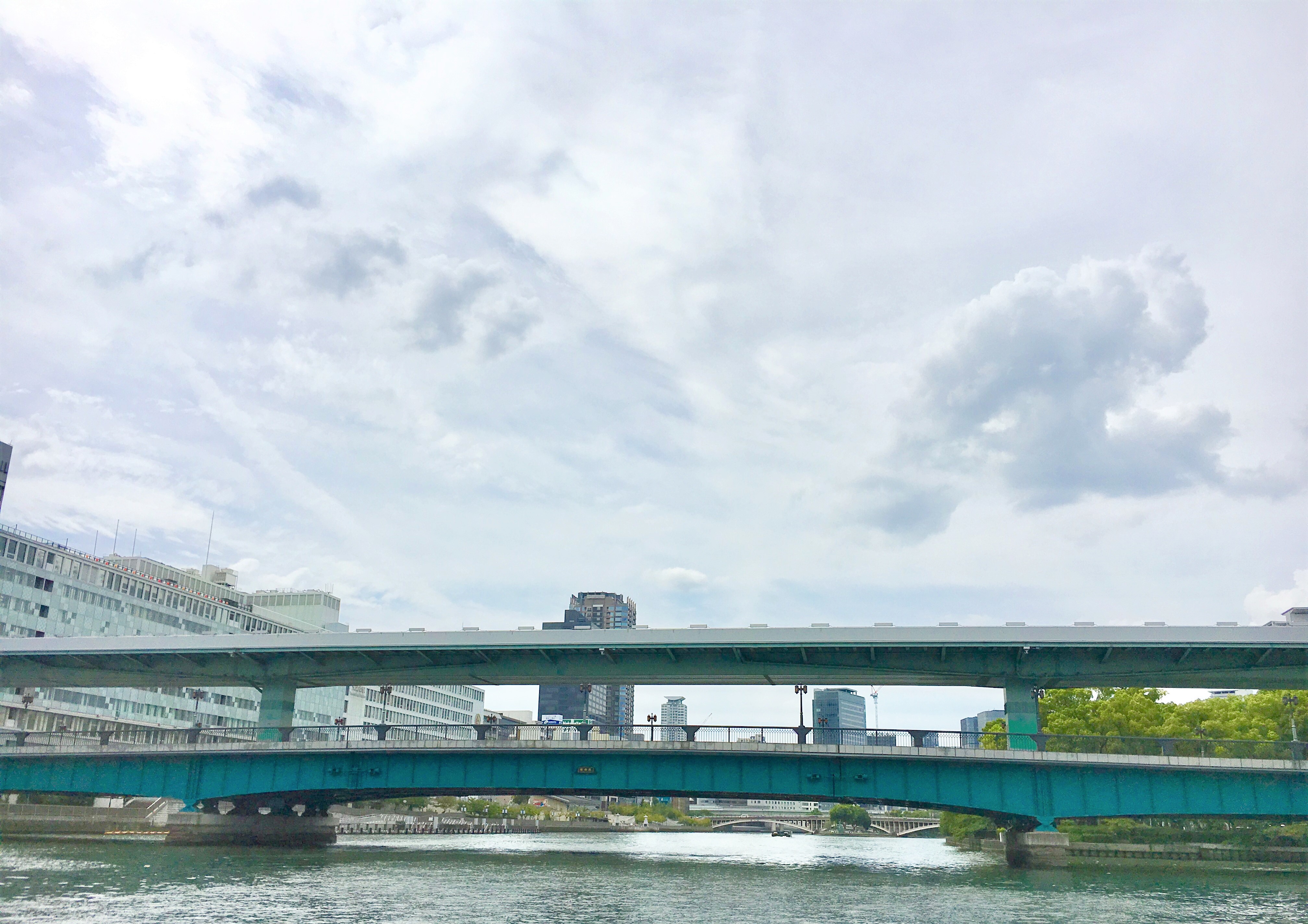 Tenmabashi Bridge from aqua-liner