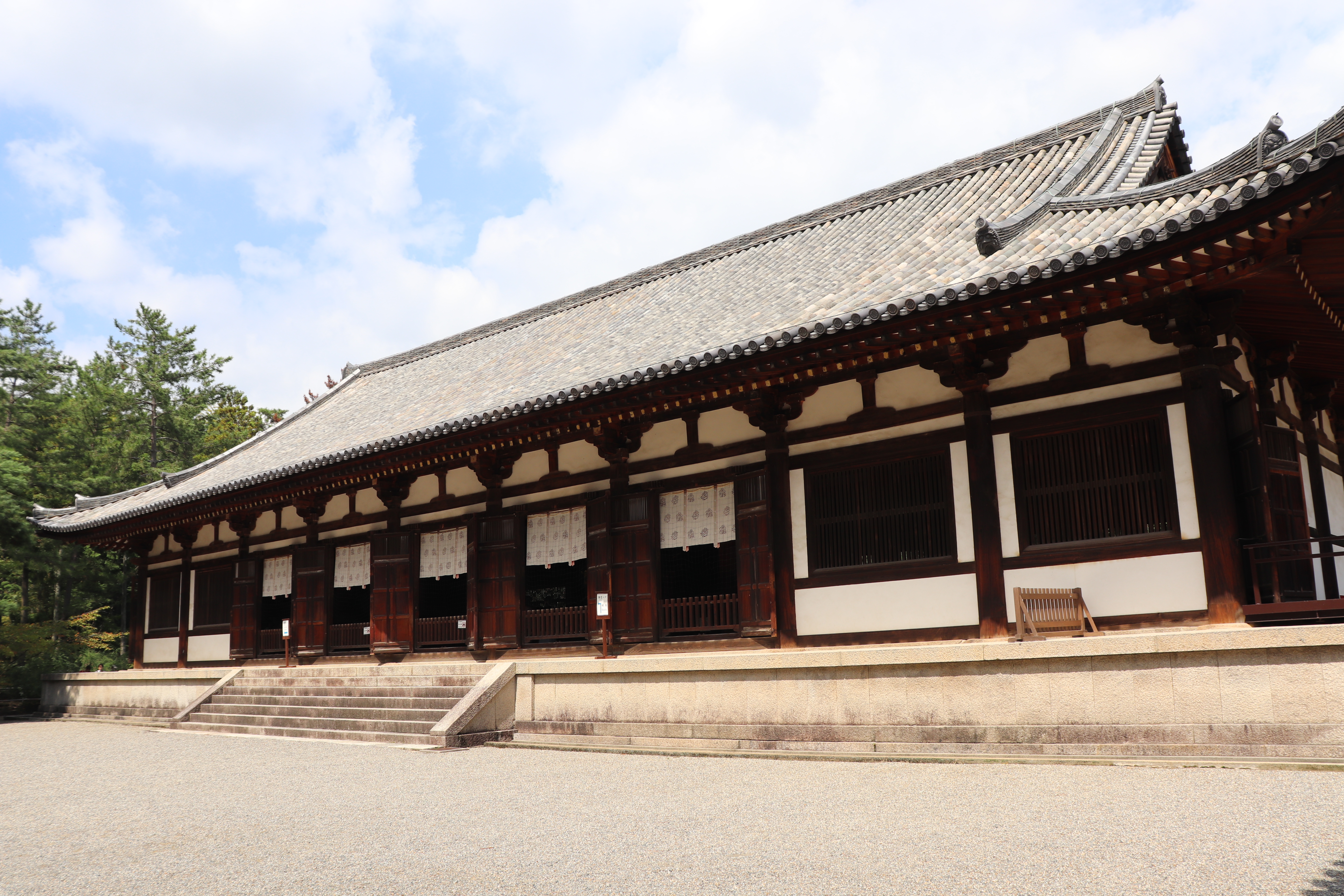kodo of a lecture hall of toshodai-ji temple 