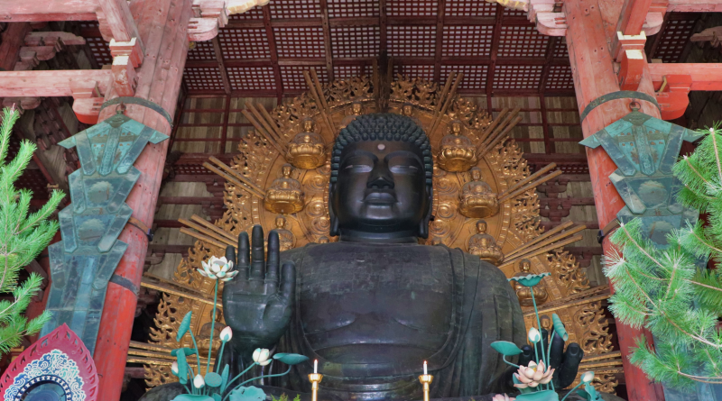 Daibutsu in Todaiji, Nara