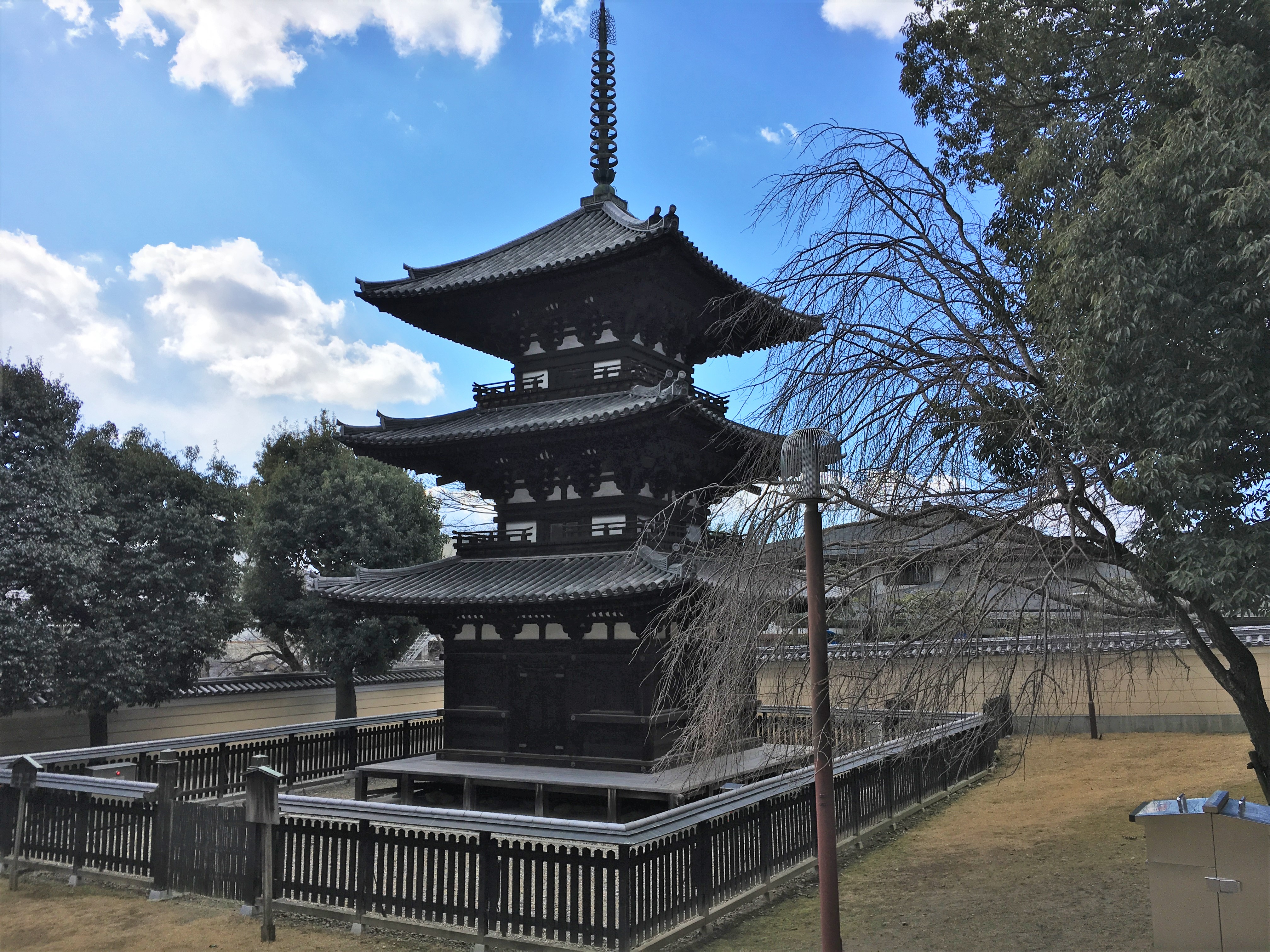 Sanjyu no To of kofuku-ji temple in Nara 