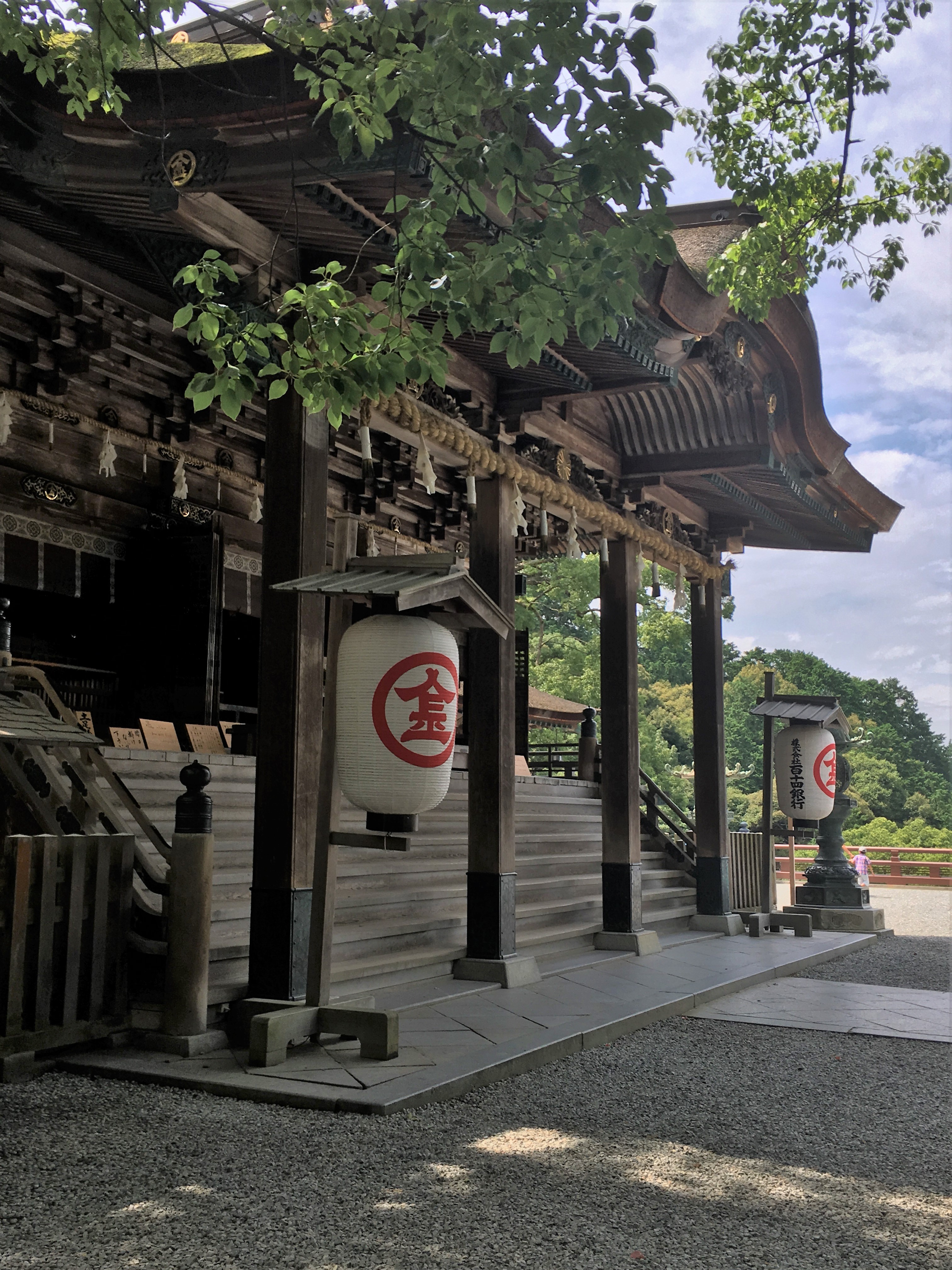 hondo of Konpira in Shikoku Japan