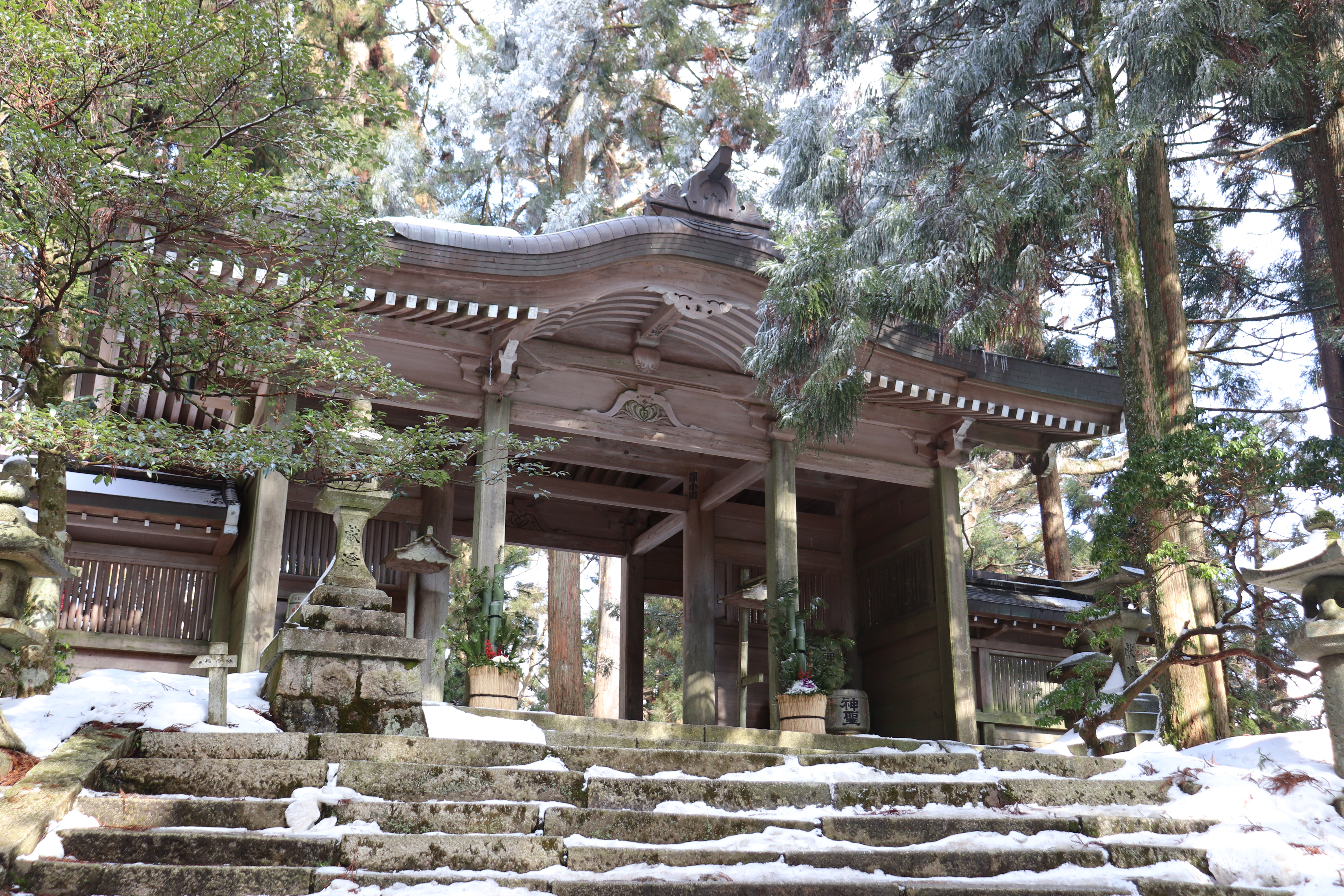 Entrance to Atago Shrine