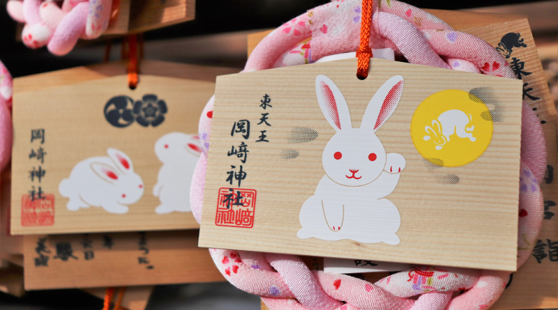 bunny Ema at Okazaki Shrine