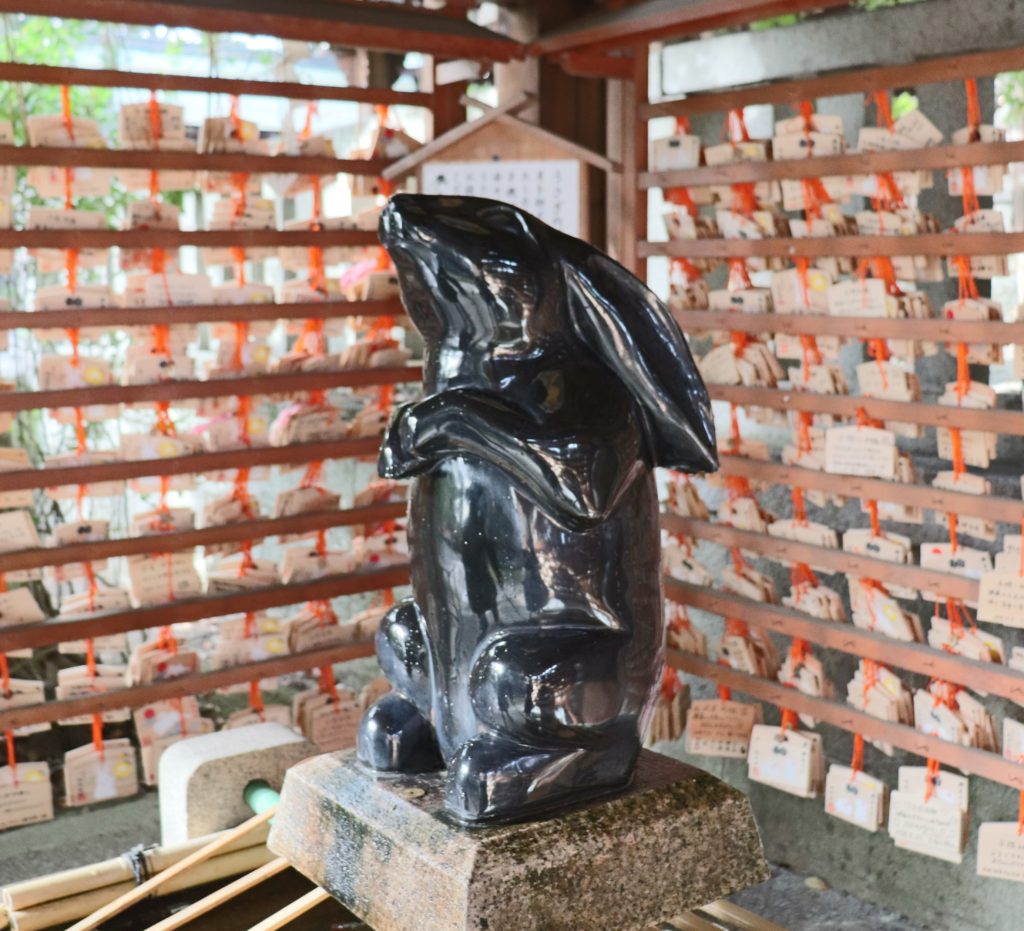 Ryoko Rabbit Shrine Rabbit Names List Okazaki Shrine: Kyoto’s Bunny Shrine | Kansai Odyssey