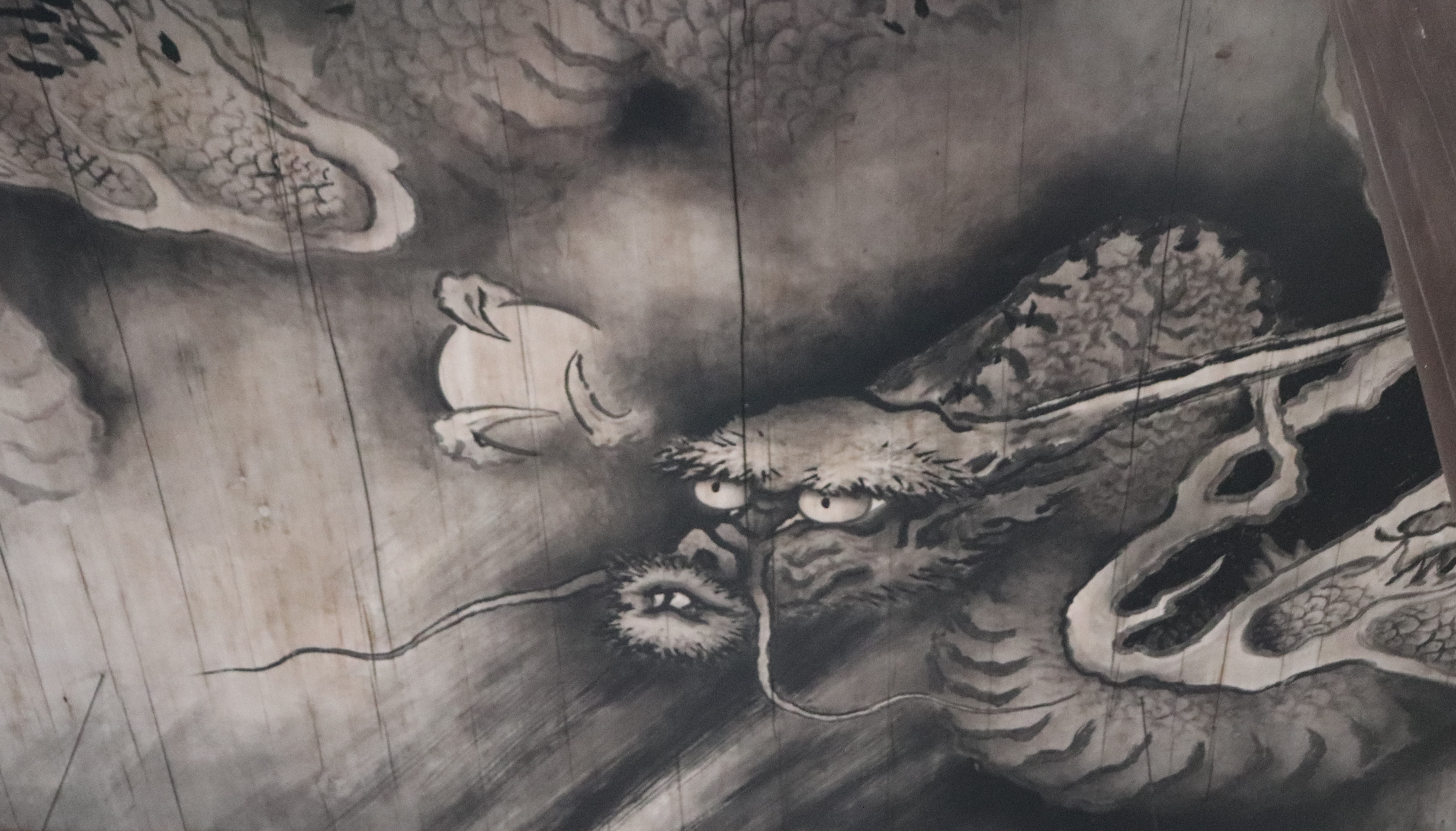 dragon painting of Tofuku-ji's hondo