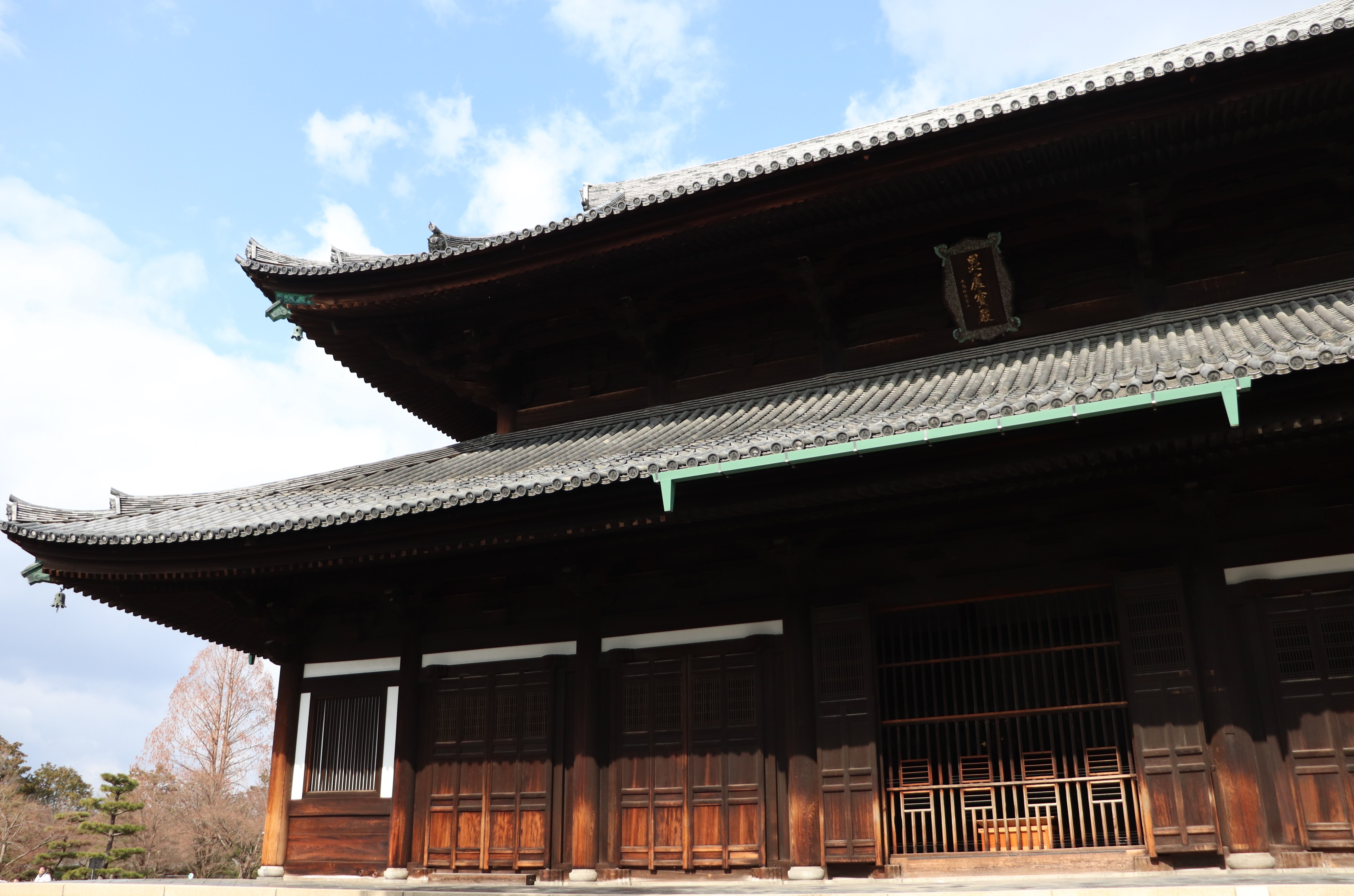 hondo of tofuku-ji temple in Kyoto