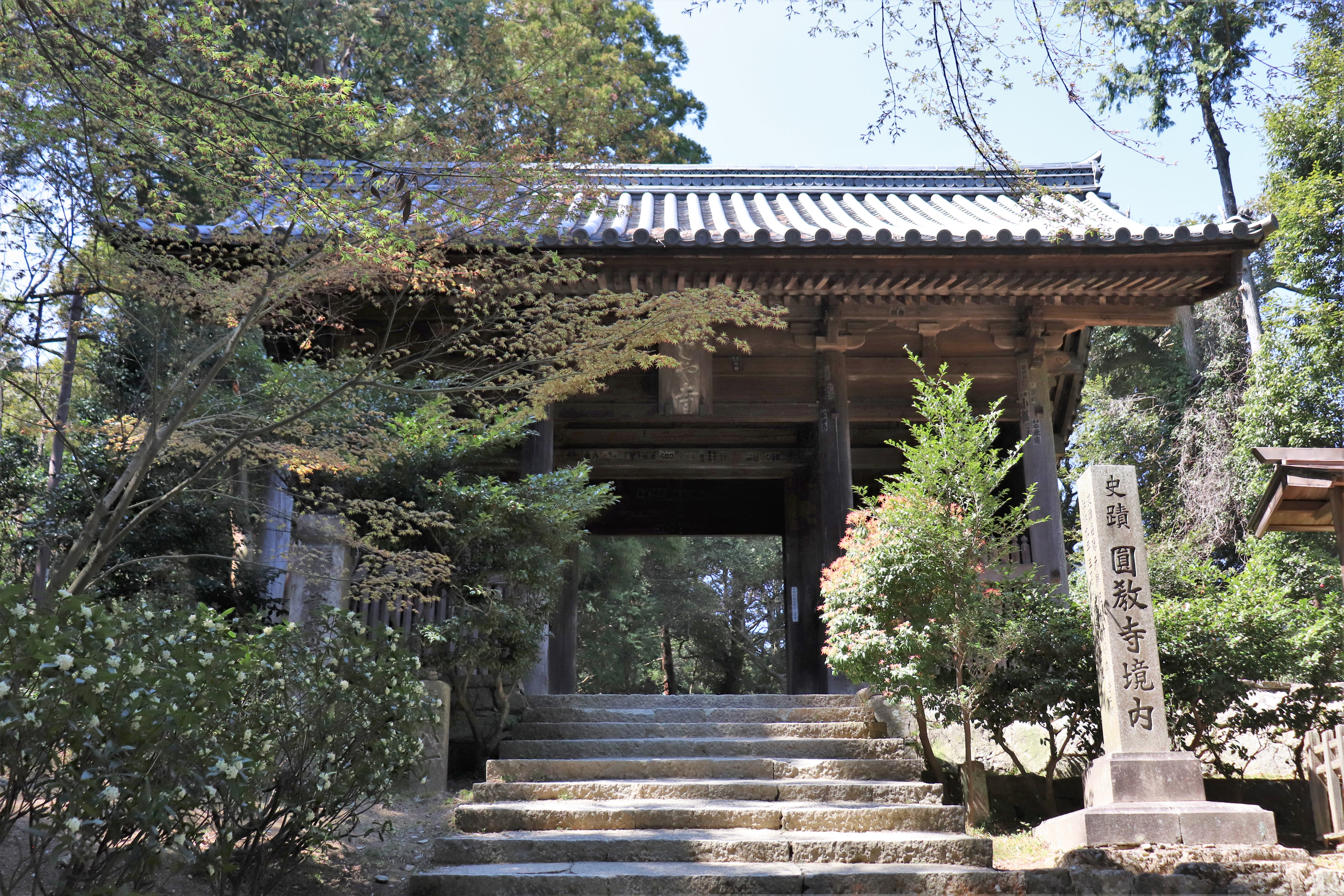 Niomon gate of Engyo-ji Temple