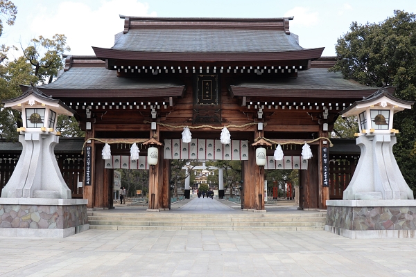 Minatogawa Shrine in Kobe