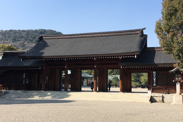 Kashihara Jigu Shrine in Nara, Japan