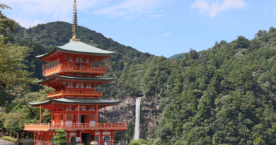 熊野那智大社と那智の滝