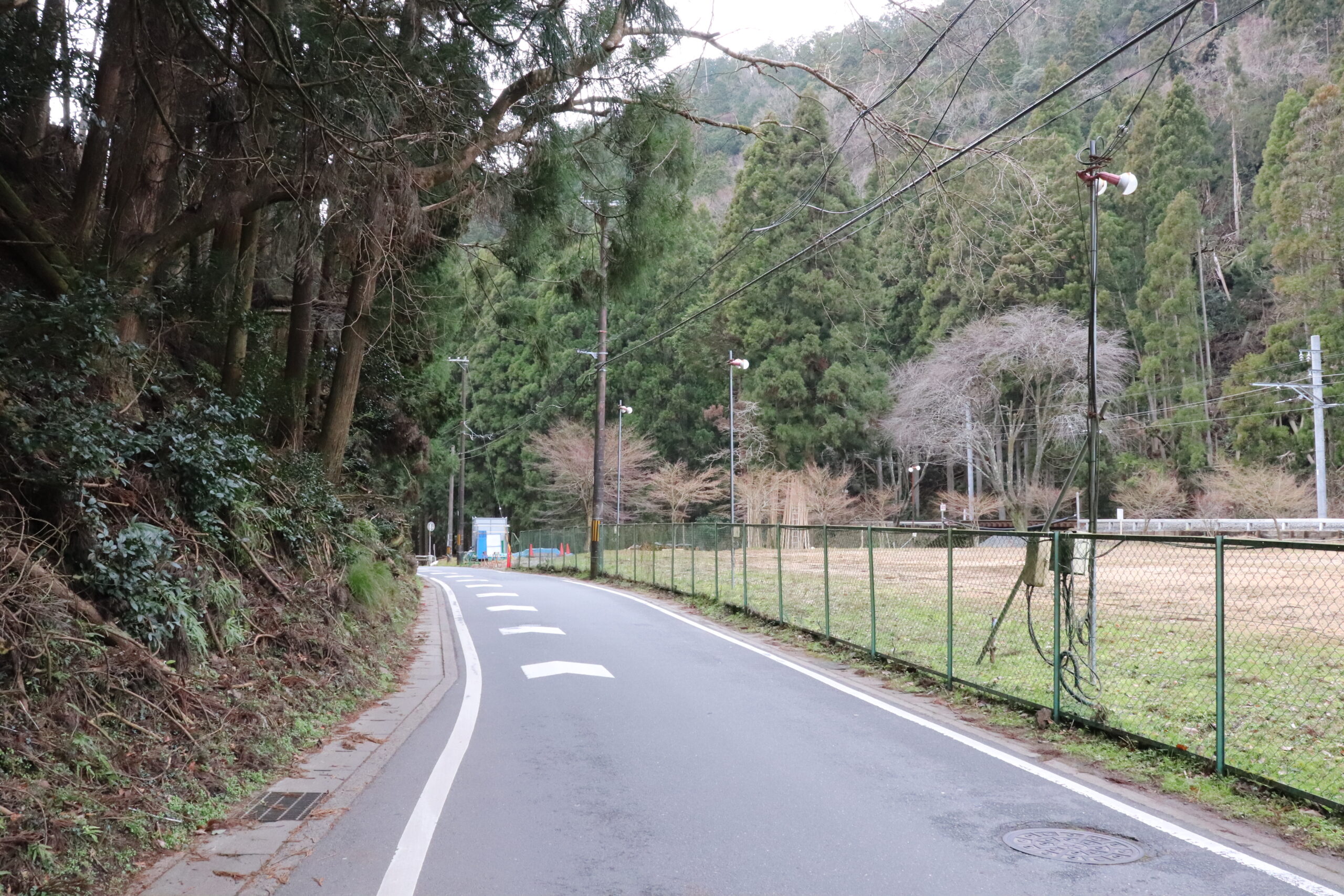 End of the Kitayama East Course