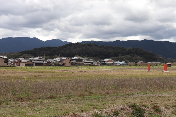 Mt. Kaguyama, of the Yamato Sanzan, from Fujiwara Palace Site