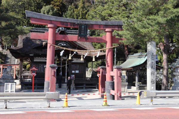 Entrance of Shirahige Shrine