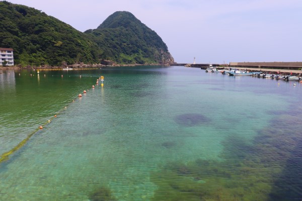 West side of Takenohama Beach