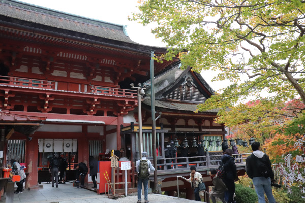 Honden of Tanzan Shrine 