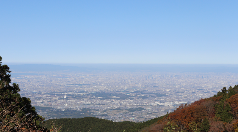 Panoramic view from Mt. Kongo