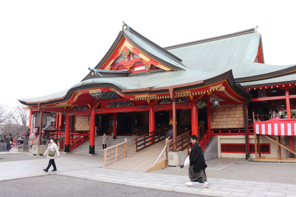 Hondo of Narita Fudoson Temple in Neyagawa City