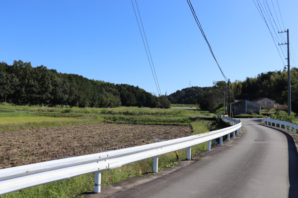 伏拝坂への道