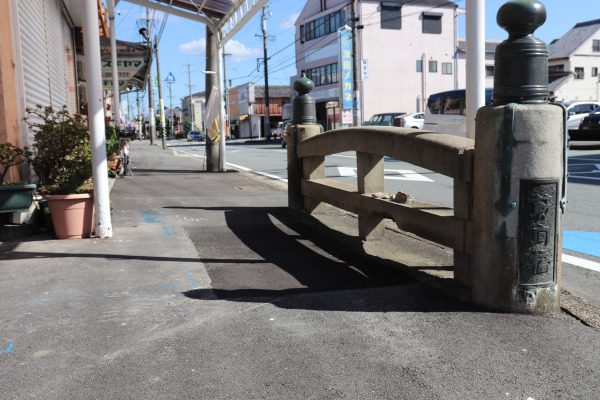 Remains of the Suji Mukaibashi along the Ise Honkaido