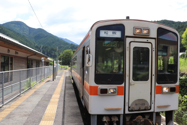 Meisho Line in Okitsu Station 