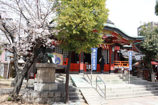 Abeno Oji Shrine, an oji for the Kumano Kodo Kii-ji Trail