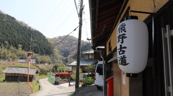 lantern along the kumano kodo